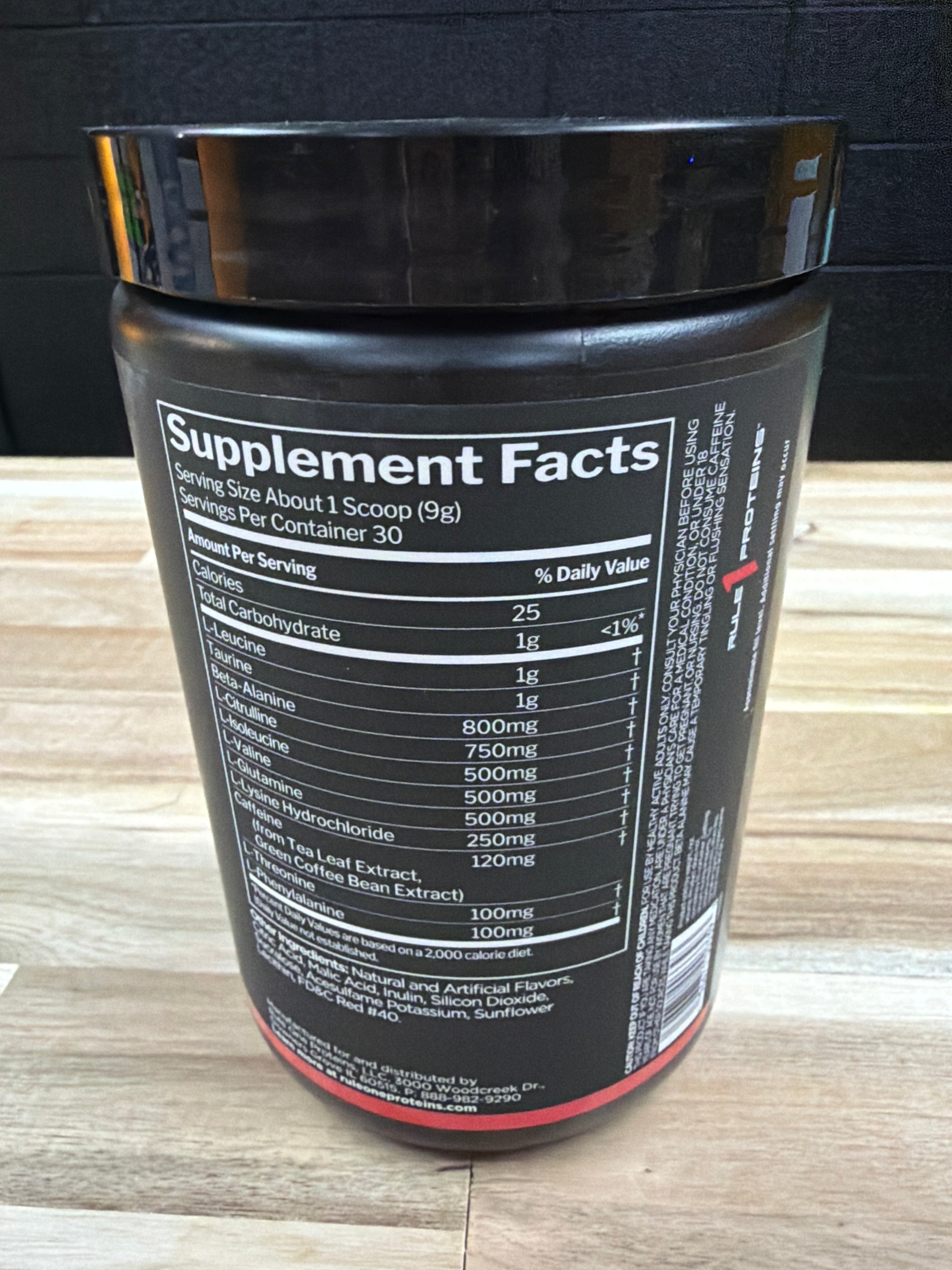Rule One Energized Amino - Fruit Punch