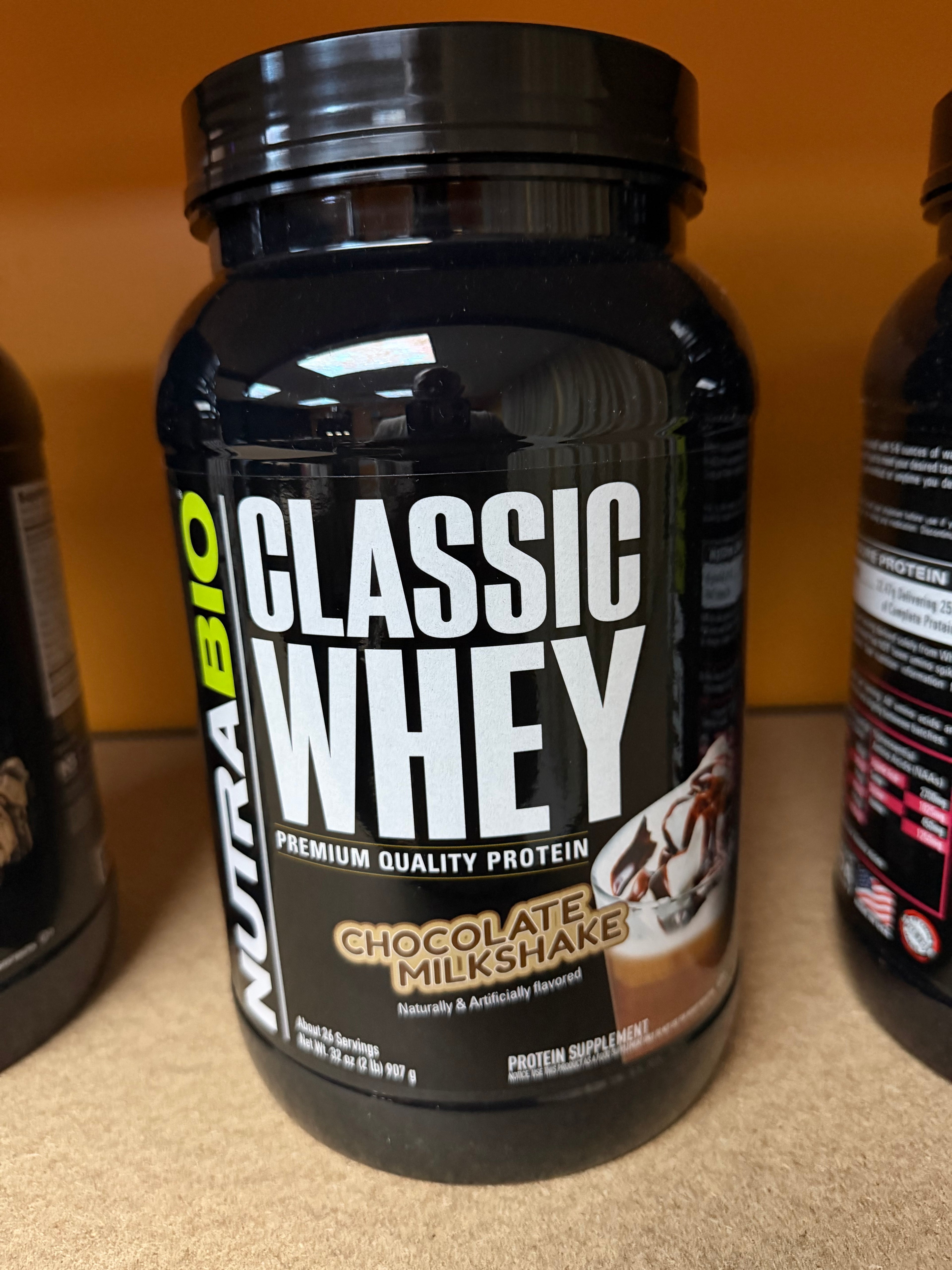 NutraBio Classic Whey Protein - 2 lb