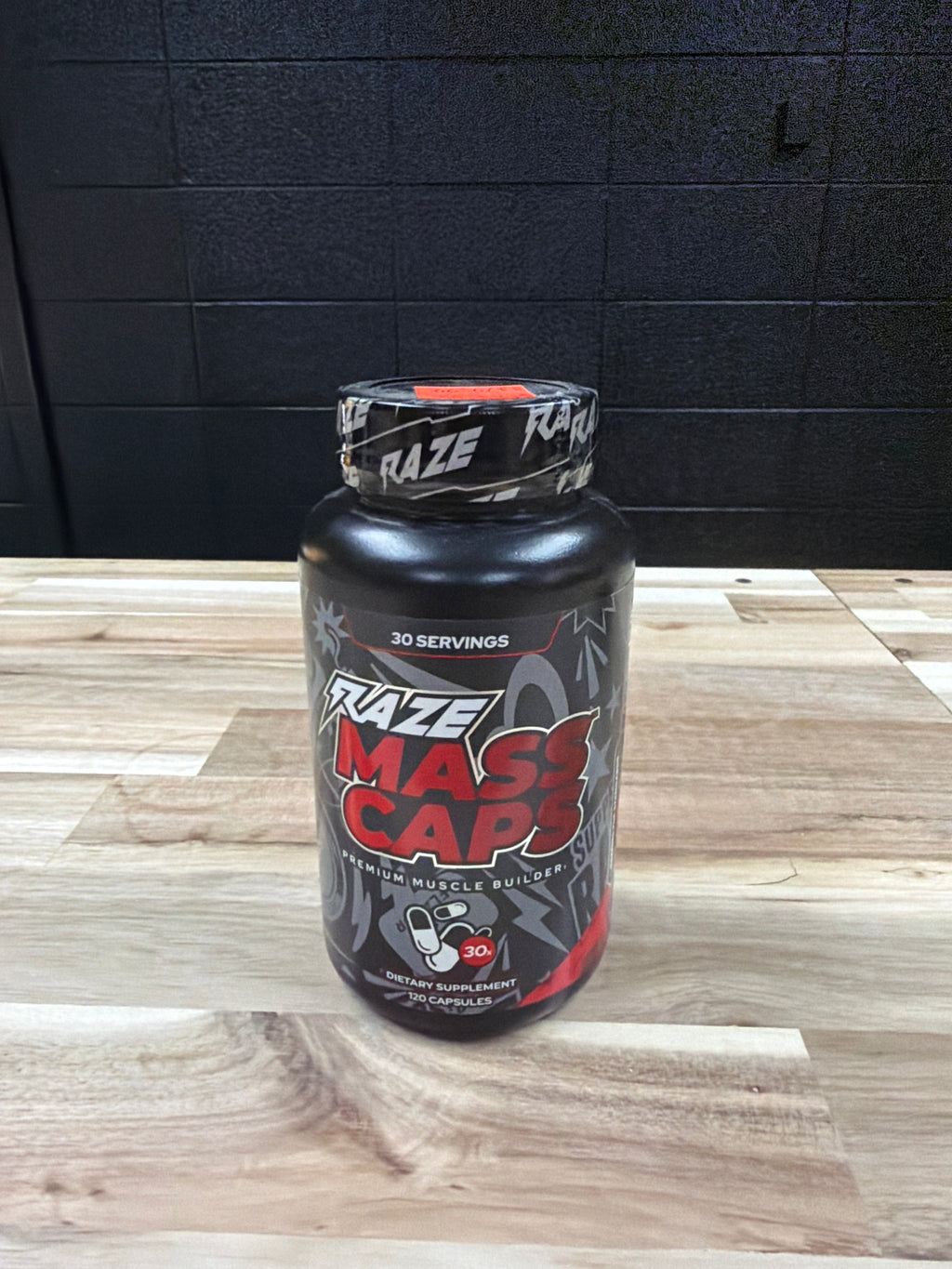 RAZE Mass Caps Premium Muscle Builder