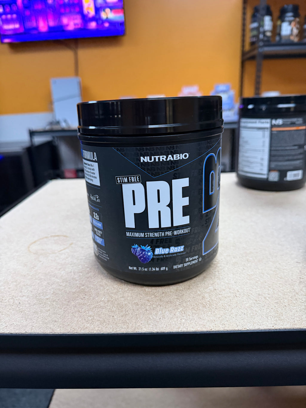 NutraBio PRE Stim Free Pre-Workout
