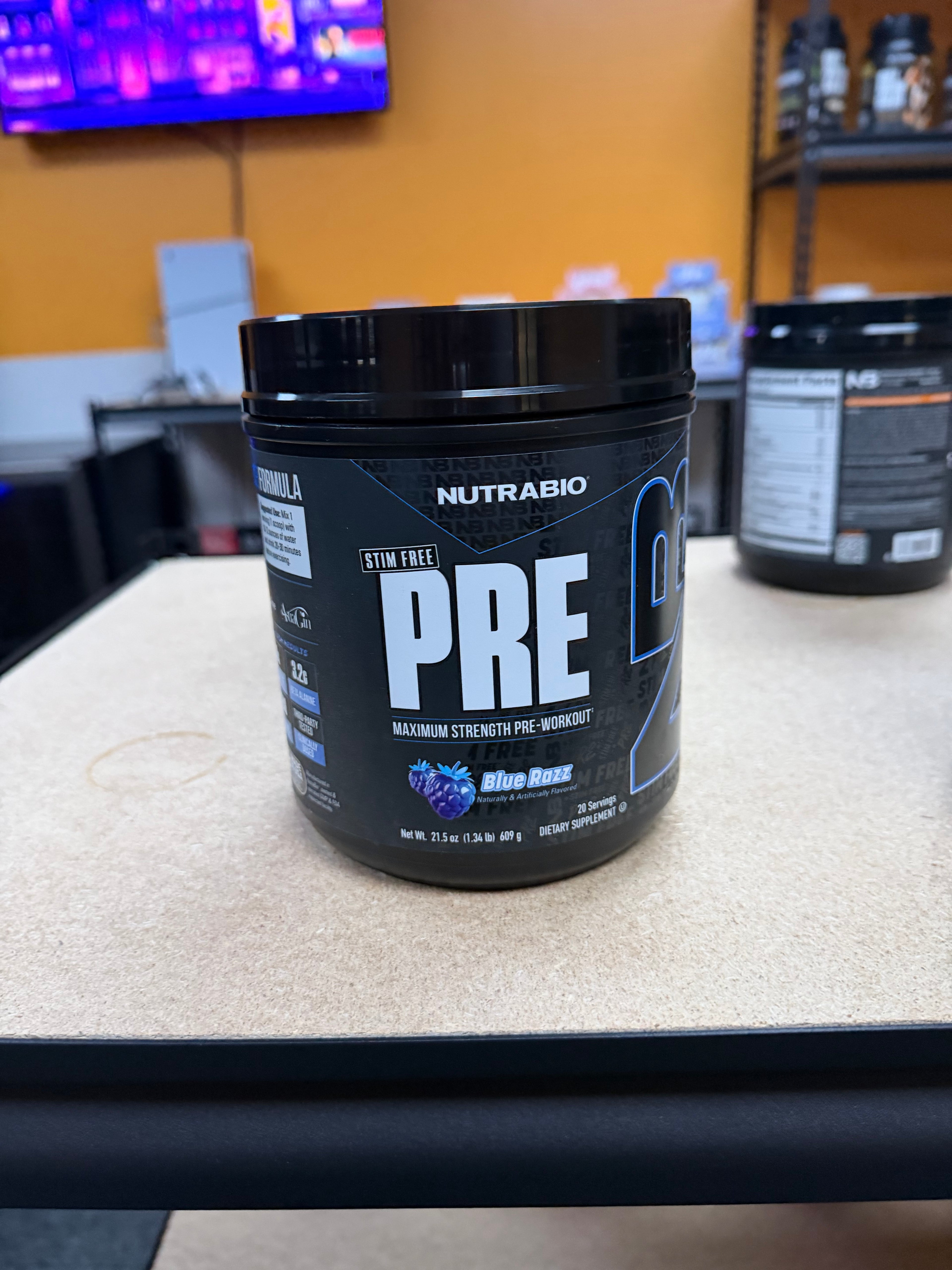 NutraBio PRE Stim Free Pre-Workout