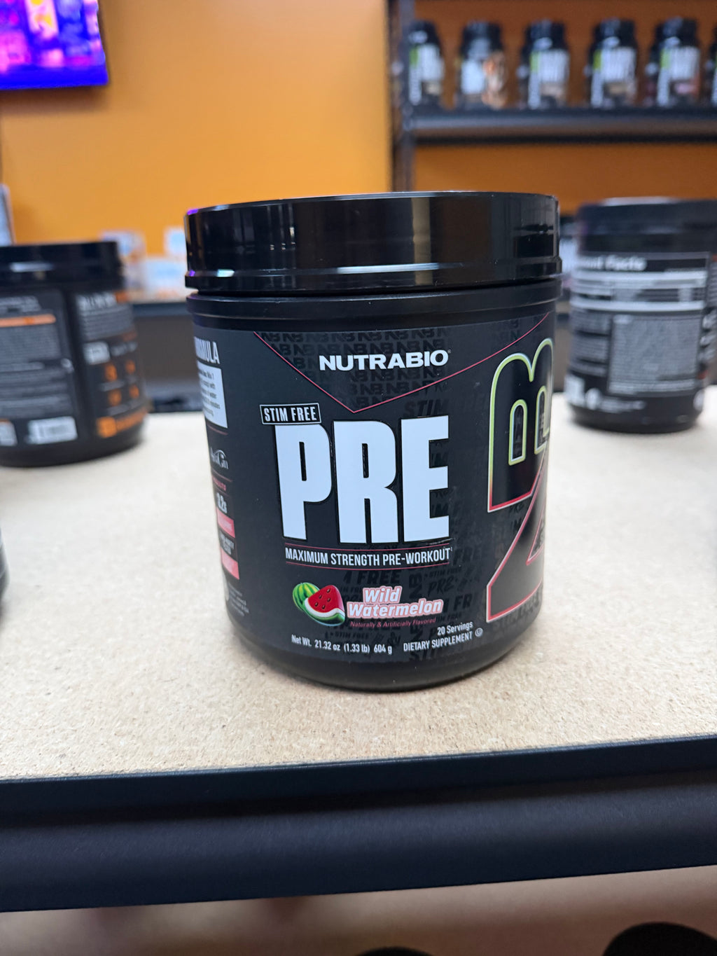NutraBio PRE Stim Free Pre-Workout