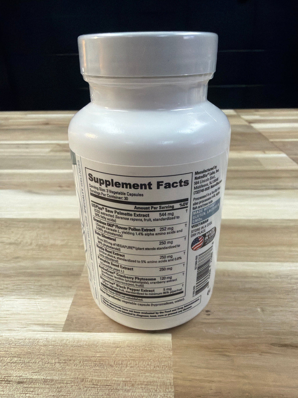 NutraBio Prostate - Advanced Prostate Support