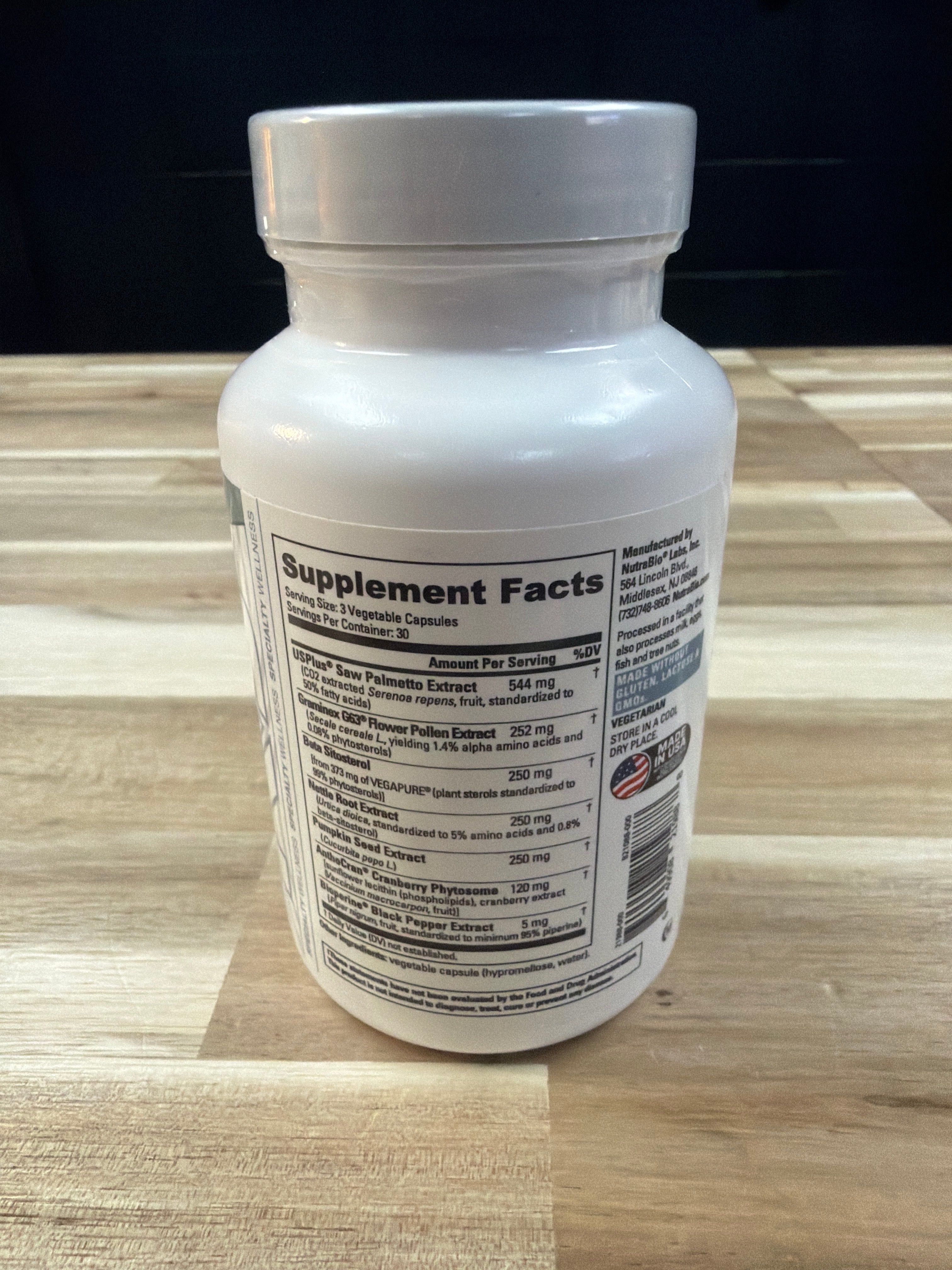NutraBio Prostate - Advanced Prostate Support