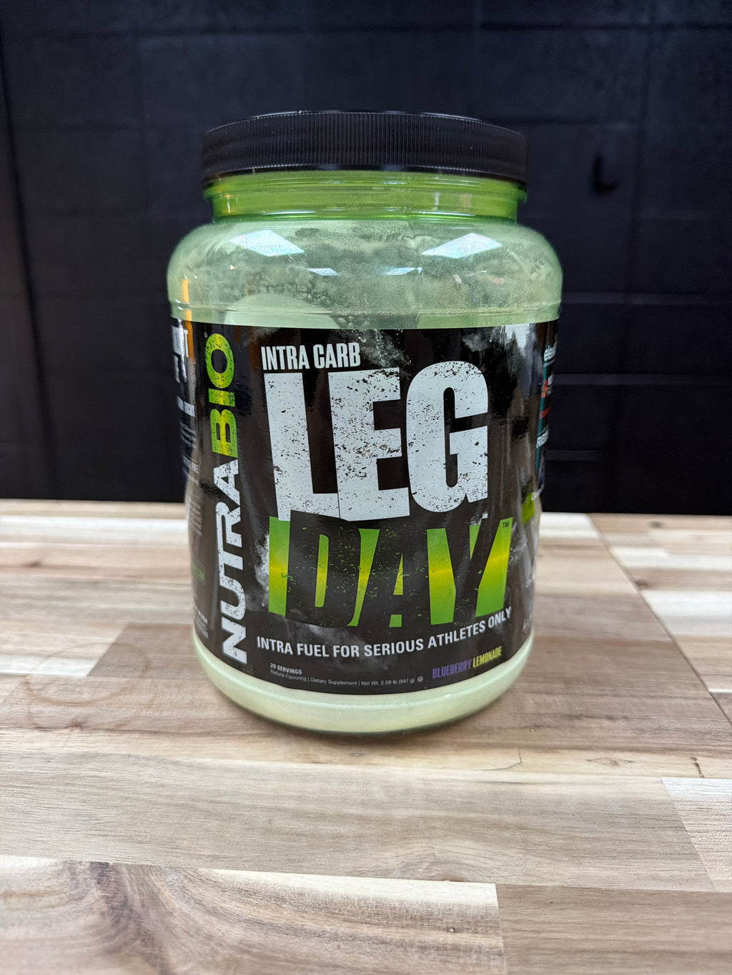 Intra Carb Leg Day - Blueberry Lemonade