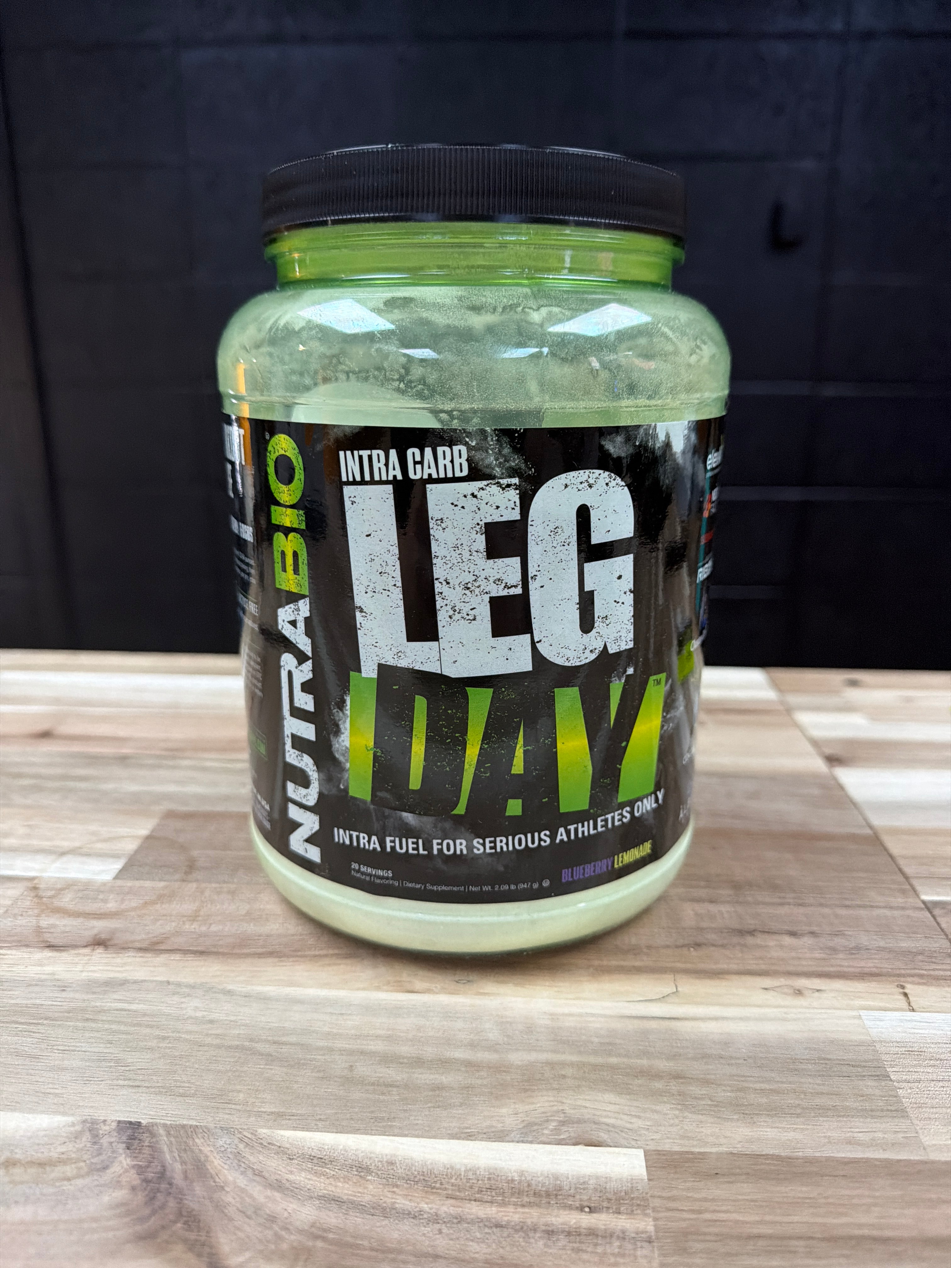 Intra Carb Leg Day - Blueberry Lemonade