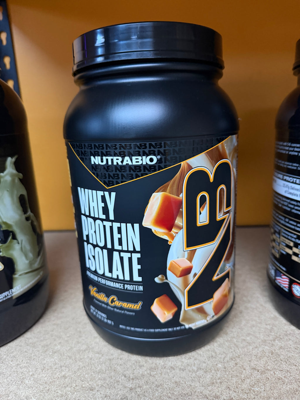 NutraBio Whey Protein Isolate - 2 lb