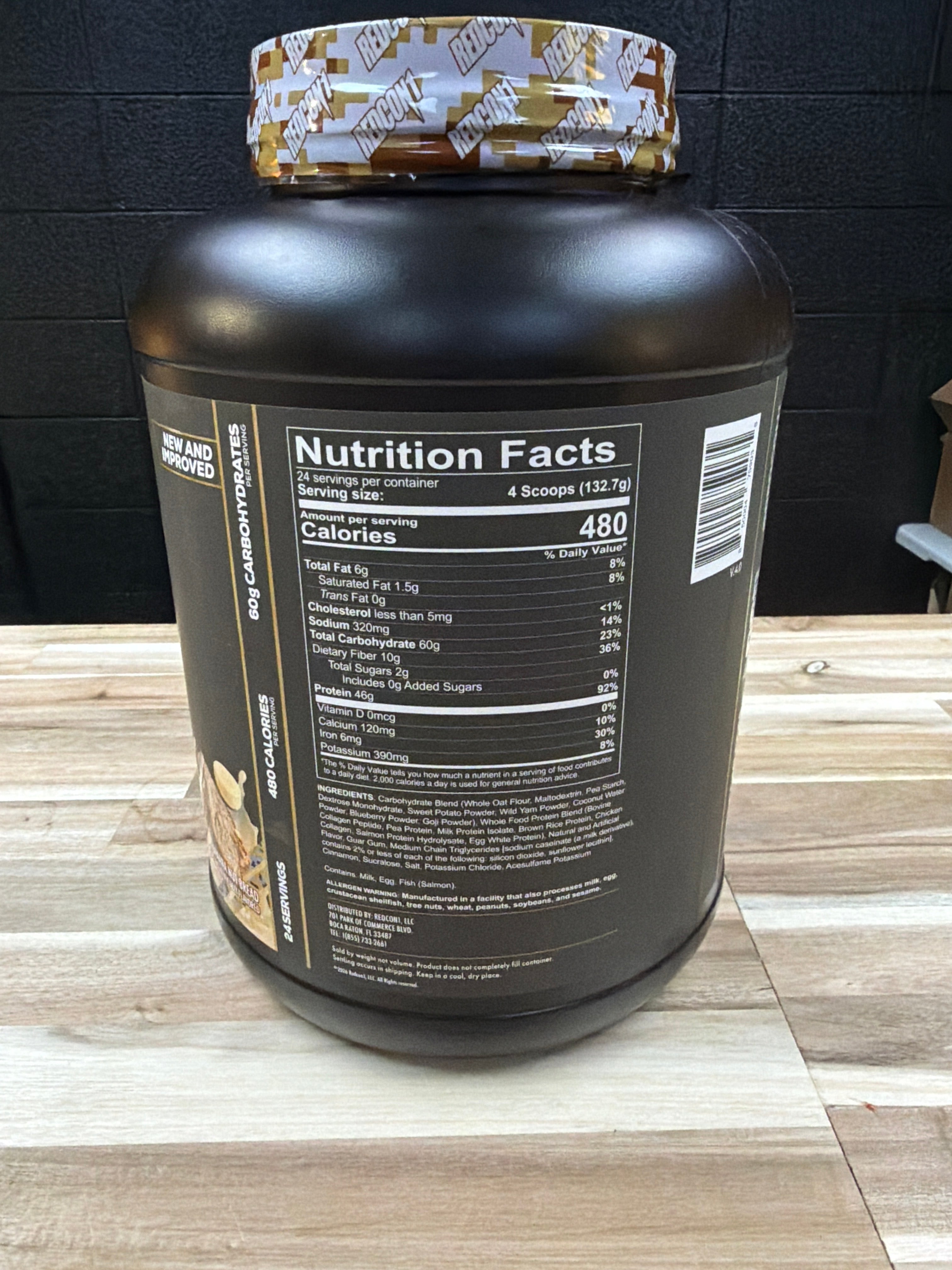 Redcon1 MRE Whole Food Protein - Banana Nut Bread