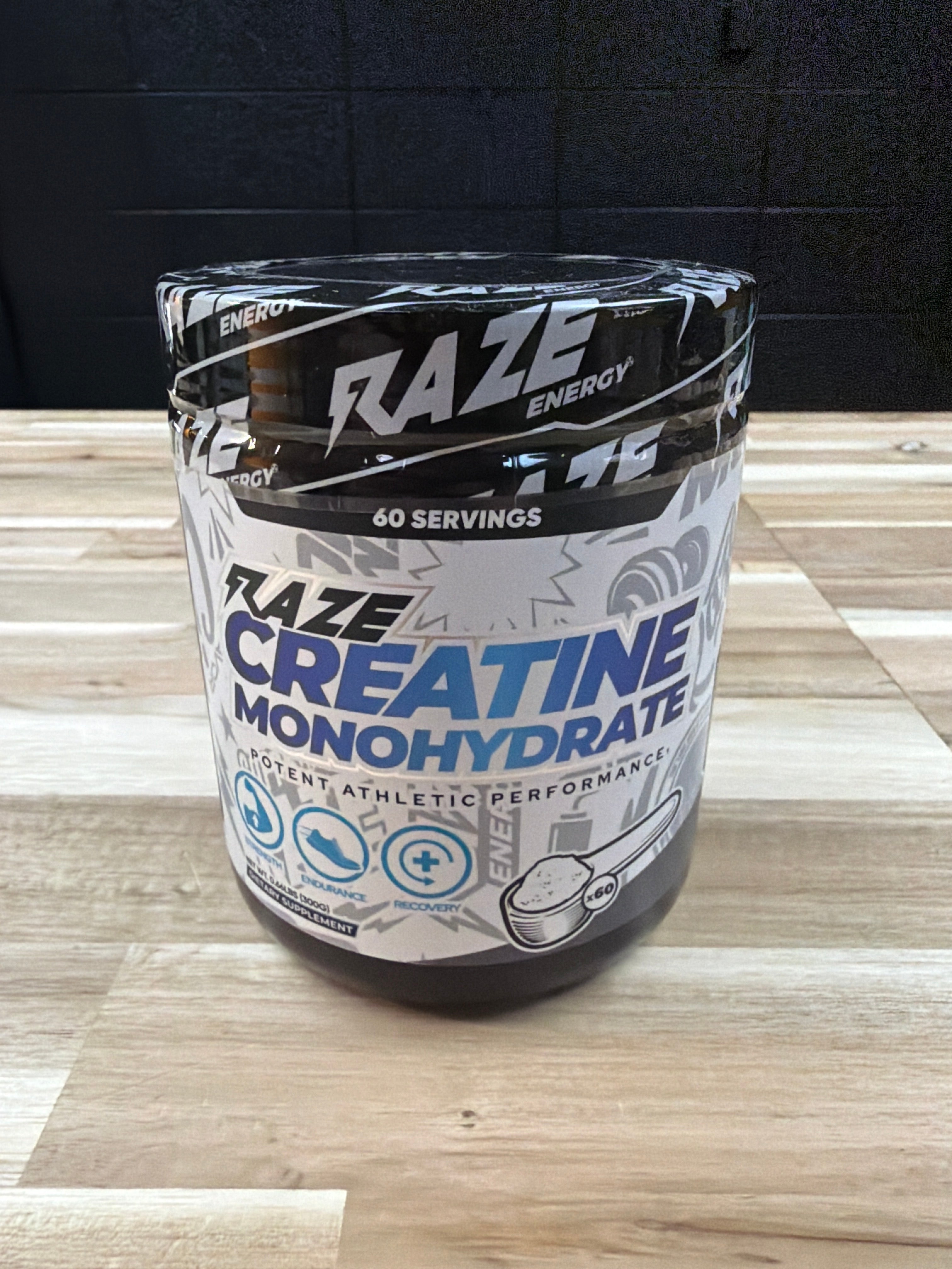 RAZE Creatine Monohydrate - Potent Athletic Performance