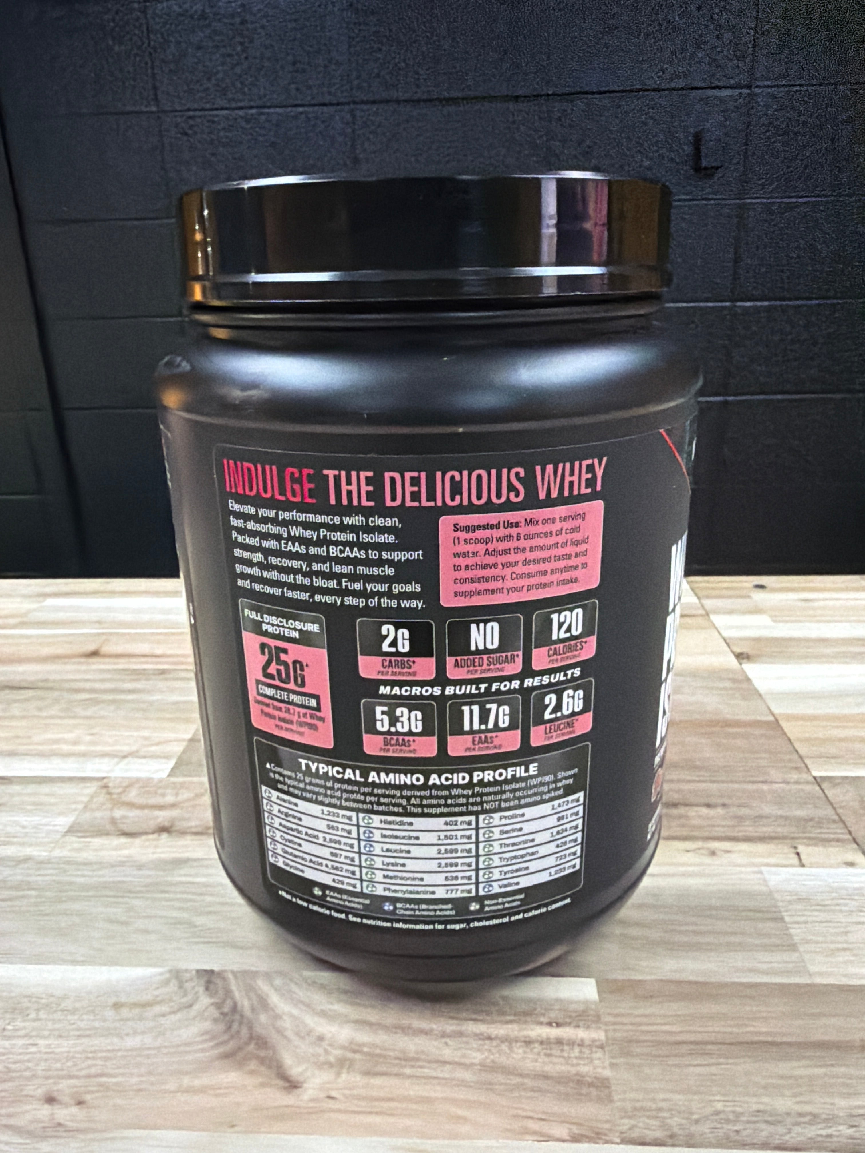 NutraBio Whey Protein Isolate - Raspberry Strudel