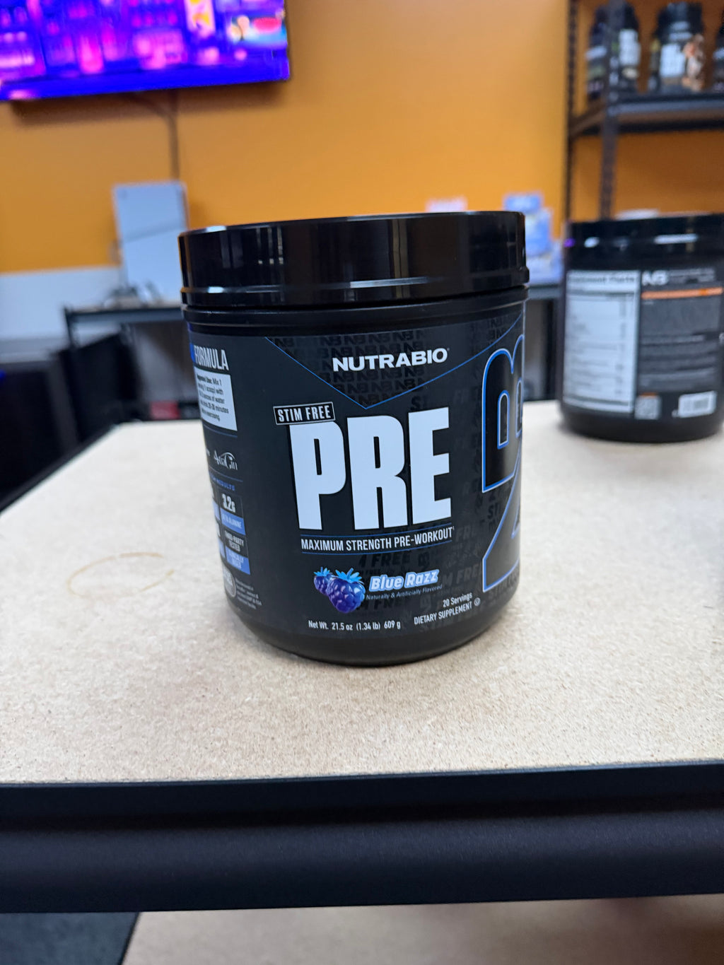 NutraBio PRE Stim Free Pre-Workout