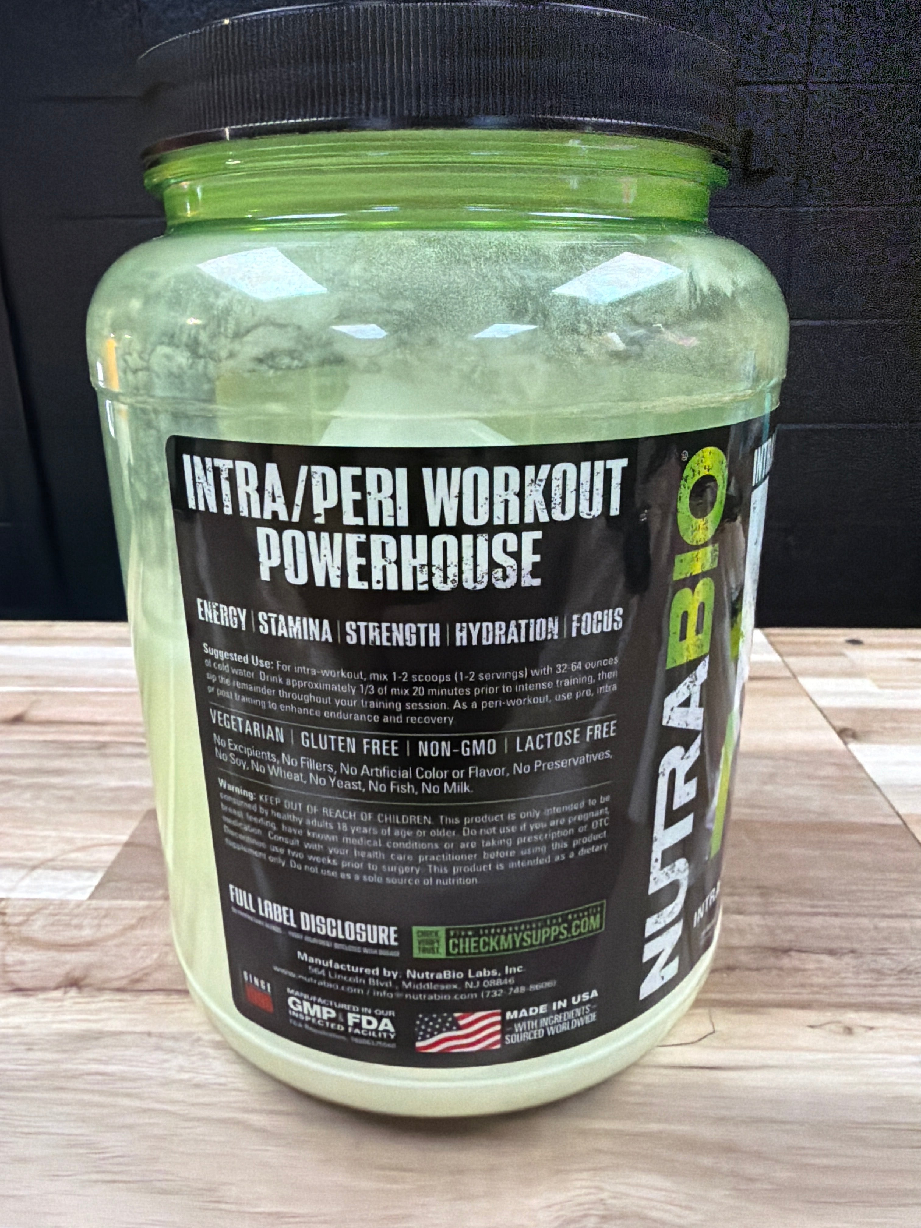 Intra Carb Leg Day - Blueberry Lemonade