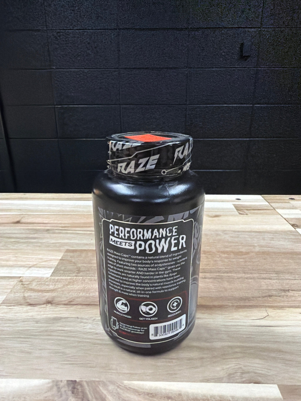 RAZE Mass Caps Premium Muscle Builder