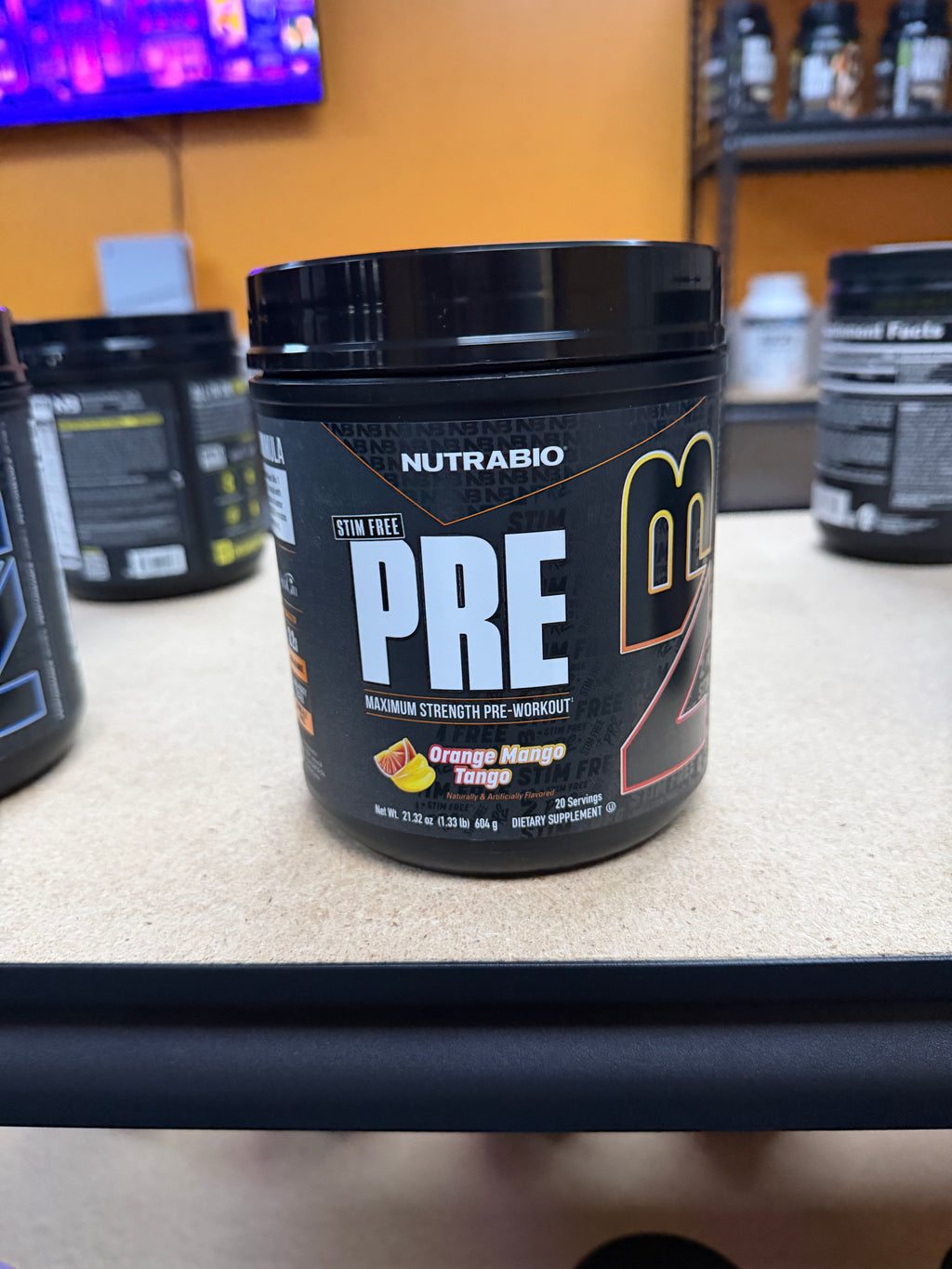 NutraBio PRE Stim Free Pre-Workout