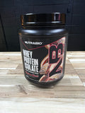 NutraBio Whey Protein Isolate - Raspberry Strudel