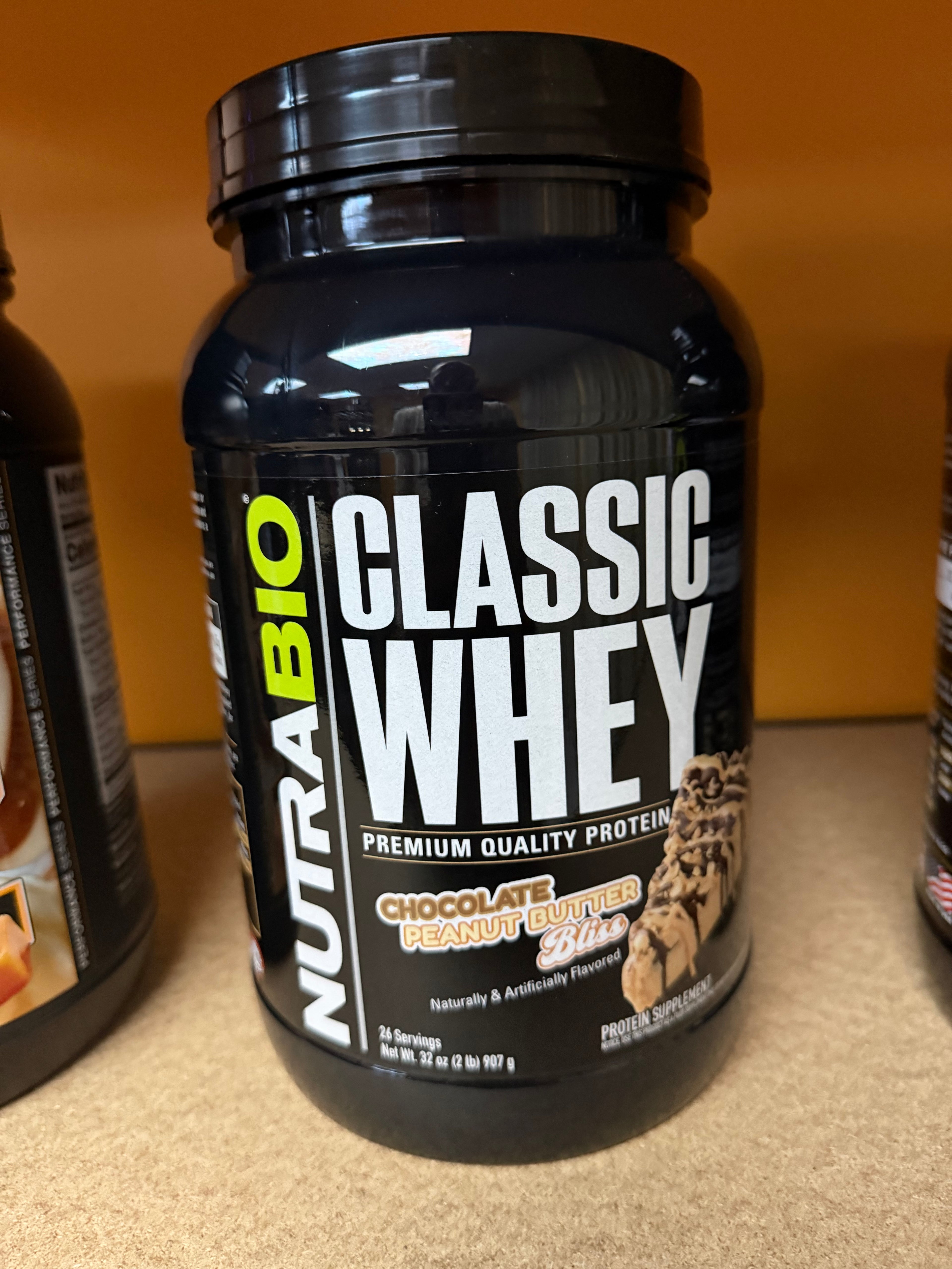 NutraBio Classic Whey Protein - 2 lb