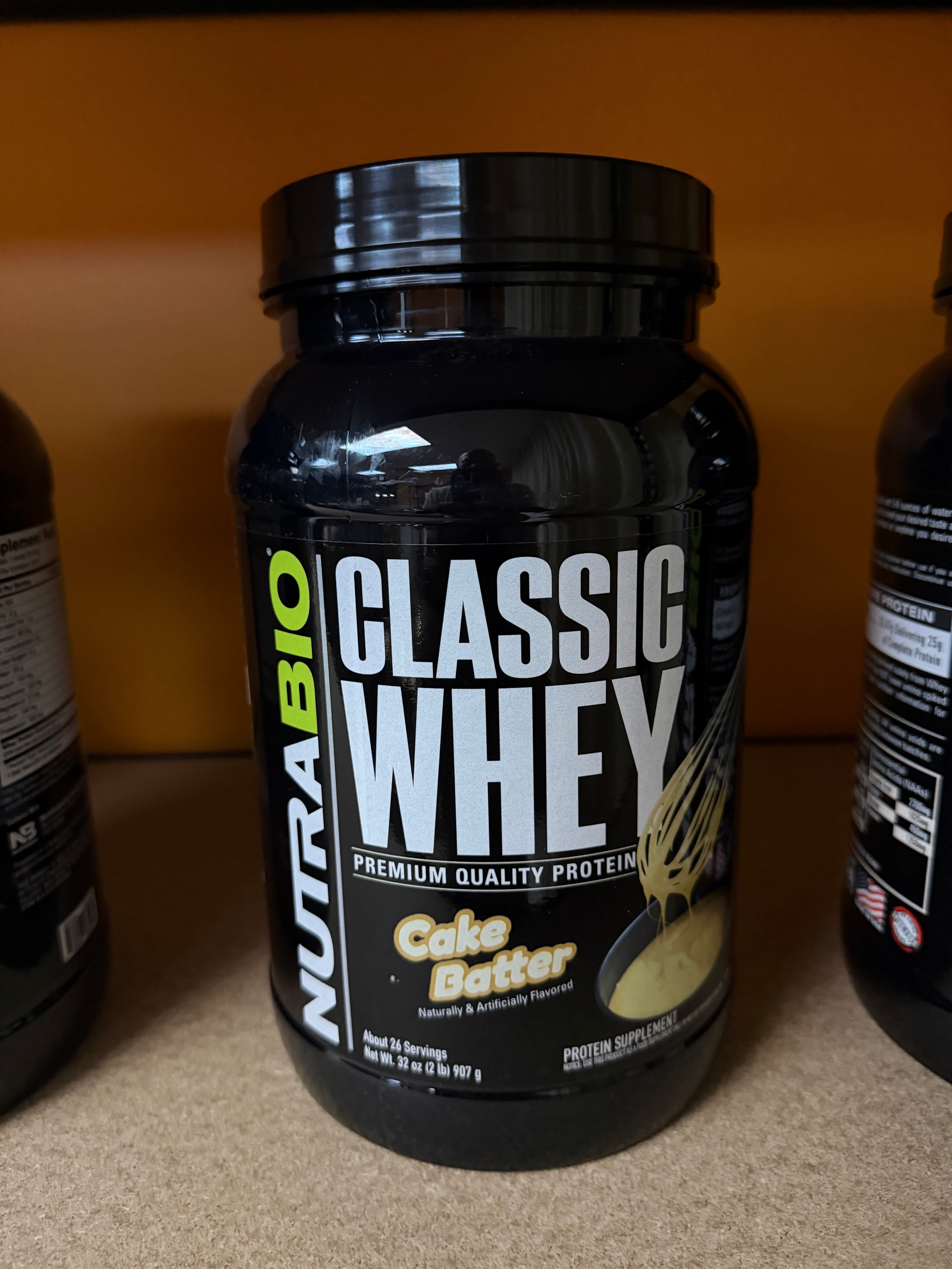 NutraBio Classic Whey Protein - 2 lb