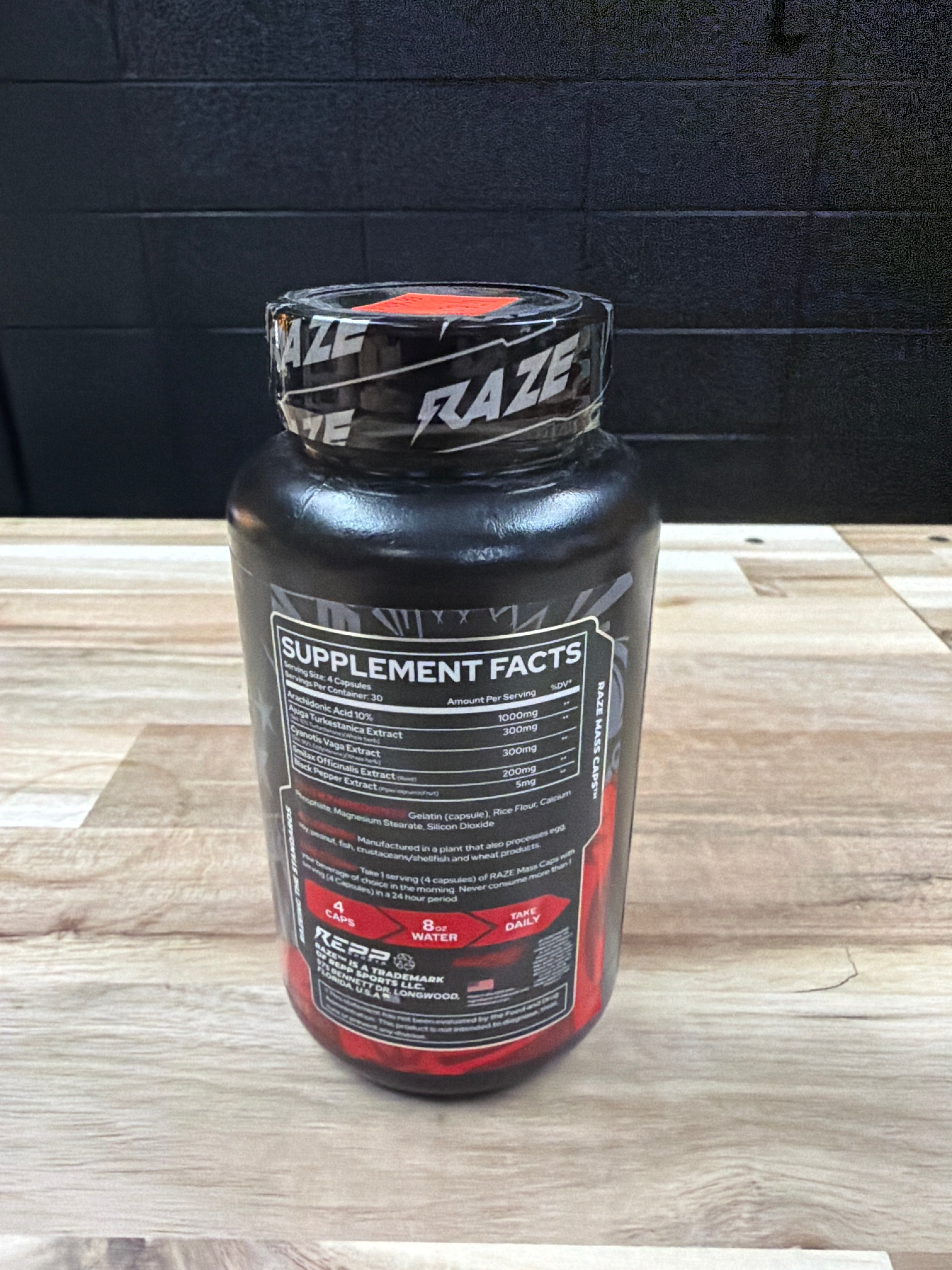 RAZE Mass Caps Premium Muscle Builder