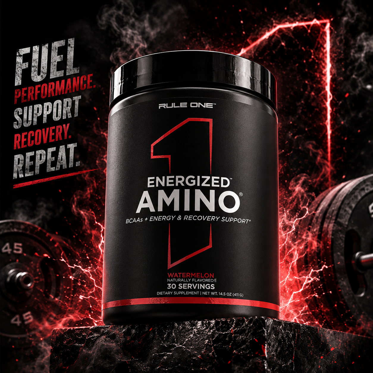 Rule One Energized Amino - Fruit Punch