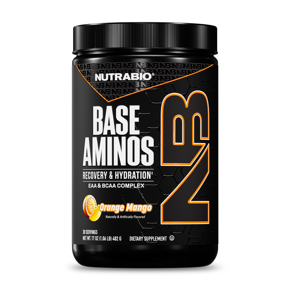 NutraBio Base Aminos Orange Mango